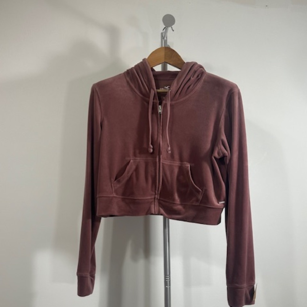 HOLLISTER CROPPED HOODIE